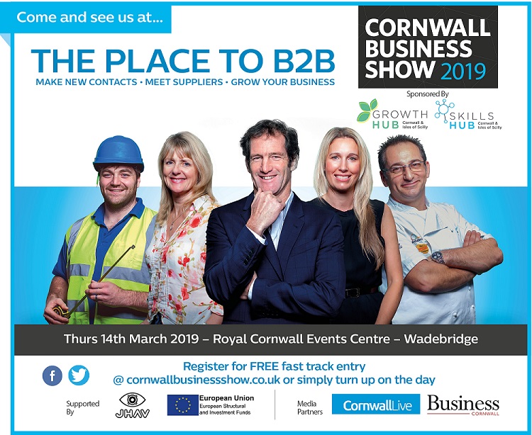 Come and see us at the Cornwall Business Show!