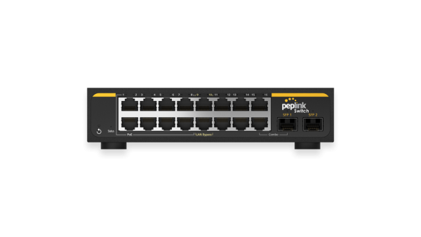Peplink SD Switch 16-Port Rugged