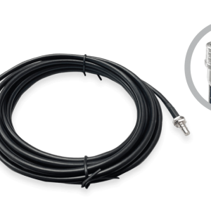 Extension coax cable, QMA male to QMA female connector, 15ft / 4.5m